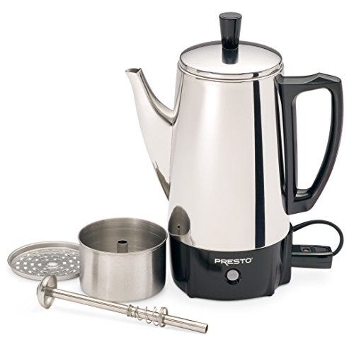 2019 Honest Review for Presto 02822 6-Cup Stainless-Steel Coffee Percolator  | by Lily Cosgrove | Medium