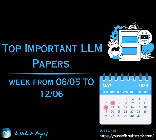 Top Important LLM Papers for the Week from 06/05 to 12/05