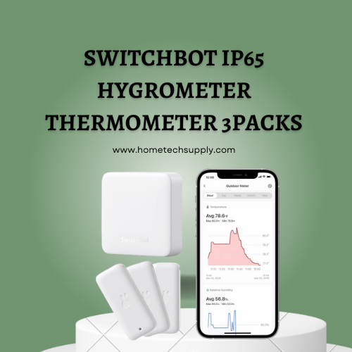 Empower Your Environment with the Wireless SwitchBot IP65 Indoor/Outdoor  Hygrometer Thermometer 🌡️, by Home Tech Supply
