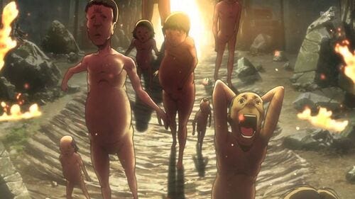 Attack on Titan  Nova arte reúne personagens antes do episódio final
