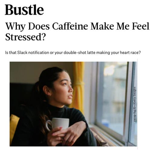 Why Does Caffeine Make Me Feel Stressed? by The Symptom Sleuth Medium