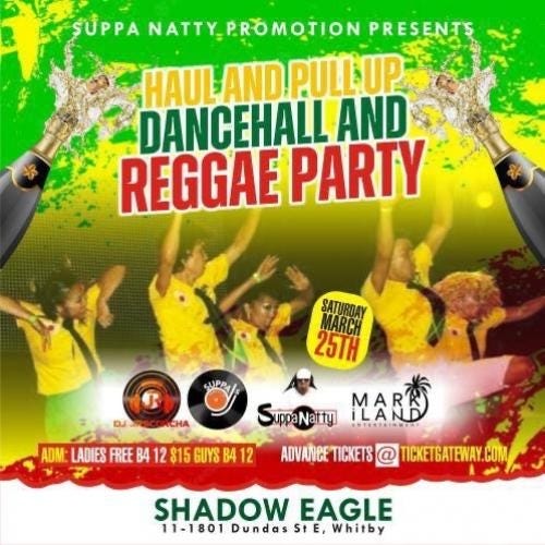 Haul & Pull Up Dancehall Reggae Party Michelle Newyork Medium