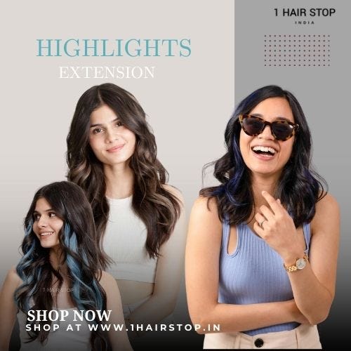 Highlight Extensions: Hair Streaks