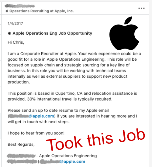 My BIG Resume Mistake Sent to an Apple Recruiter for My ‘Dream