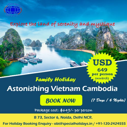 Astonishing Vietnam & Cambodia Holiday Packages by Tourism Trust Medium