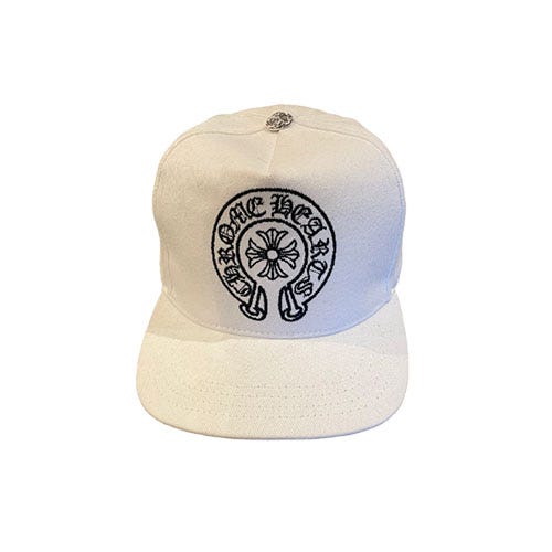 white chrome hearts beanie