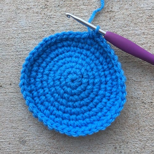 Single Crochet Together. Also known as “sc tog” by Leslie Stahlhut
