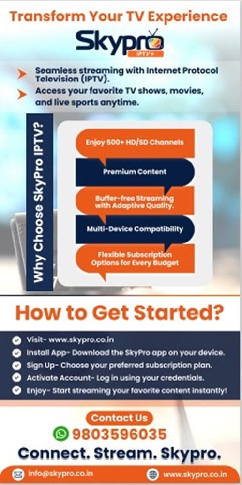 Transform Your TV Experience with SkyPro TV