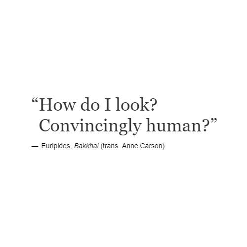 Get to Know People for Yourself