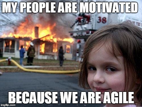 How Agile can (sometimes) kill motivation.