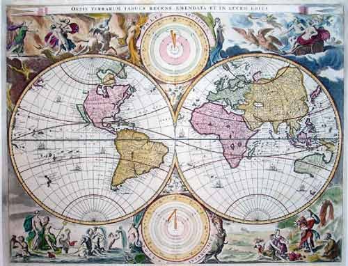 Picture Credit: World Map by Tobias Lotter 1756 givingmirth.blogspot.com