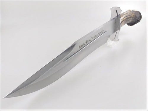 Muela Magnum Style Bowie Knife: Bold Spanish-Inspired Craftsmanship for the Field