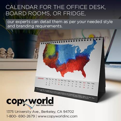 Calendar Printing. Now you can customize your own high… | by Copyworld ...
