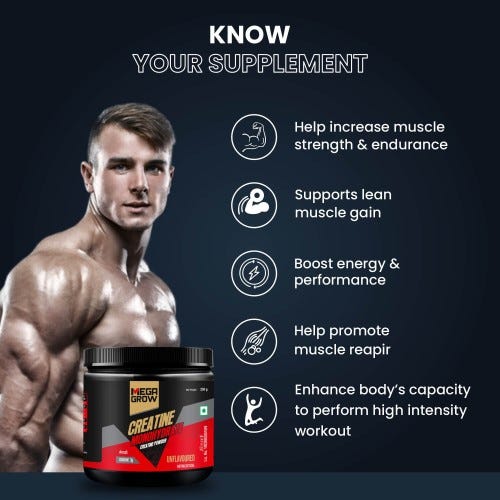 What happens if I take creatine monohydrate everyday? by Inderdhami