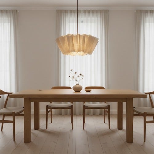Soft Textures and Warm Glows: Styling Fabric Pendants in Scandi Interiors