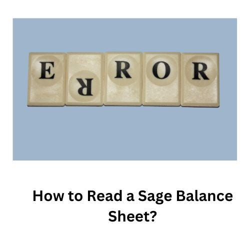 How to Read a Sage Balance Sheet? by Thomaslane Apr, 2024 Medium