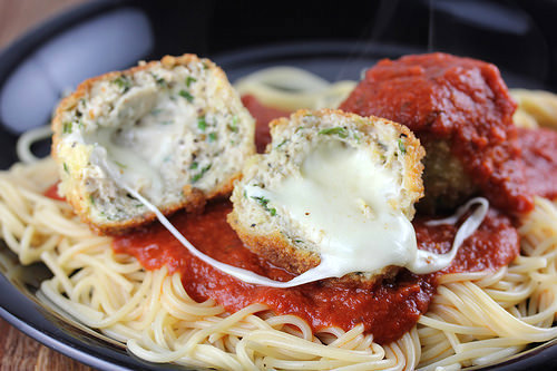Chicken Parmesan Meatballs