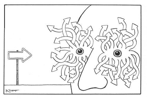 cartoon by L. J. Kopf