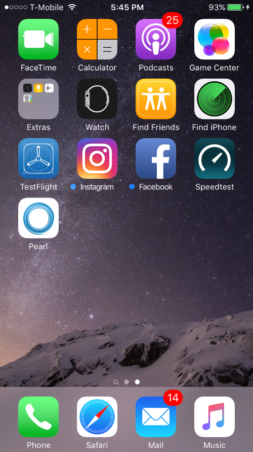 What does that blue dot mean?. If you notice a blue dot next to an app