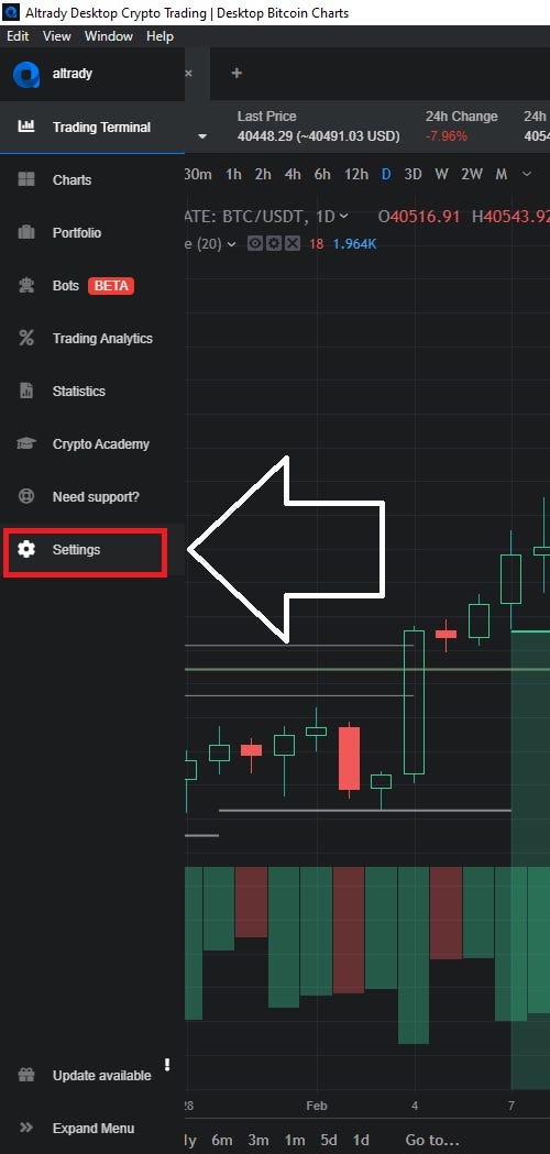 How to register and find API key on Gate.io for Altrady
