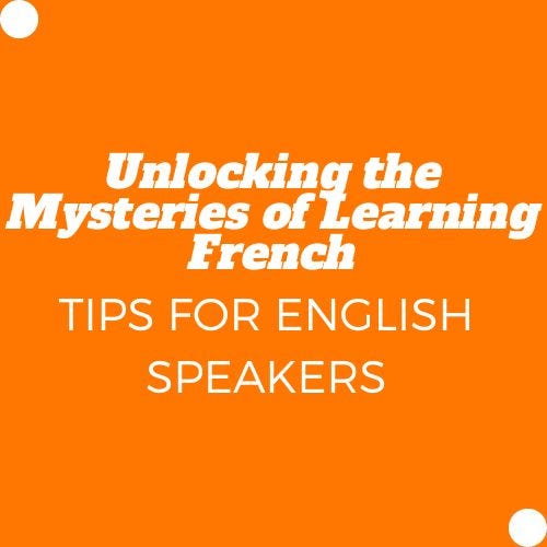 Learning French Tips