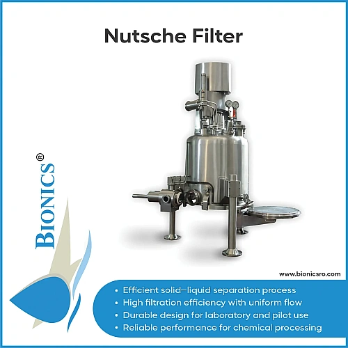 Nutsche Filter: Complete Guide to Working Principle, Types, Applications, Advantages and Industrial…