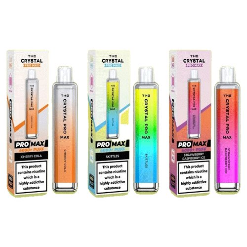 The Crystal Pro Max 4000 Puffs 20+ Flavours Jack Thomas Medium The Crystal Pro Max 4000 Puffs 20+ Flavours Jack Thomas Medium