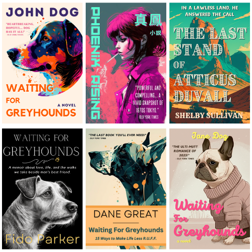 I Created 15 Book Cover Designs For Free! Medium