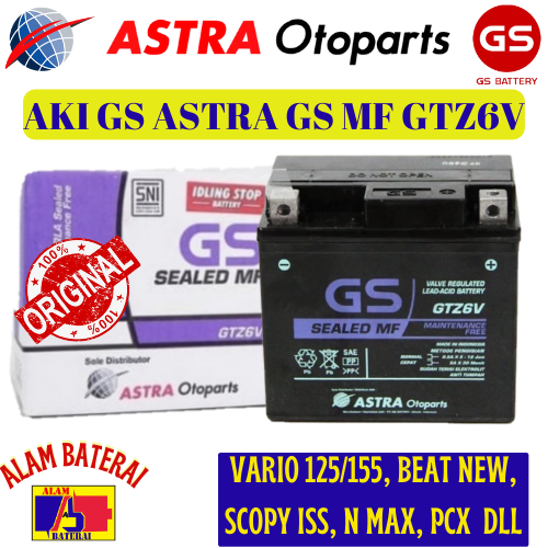 Bebas Perawatan, WA/TLP 0823–2089–0162, Aki Gs Astra Motor Vario 125