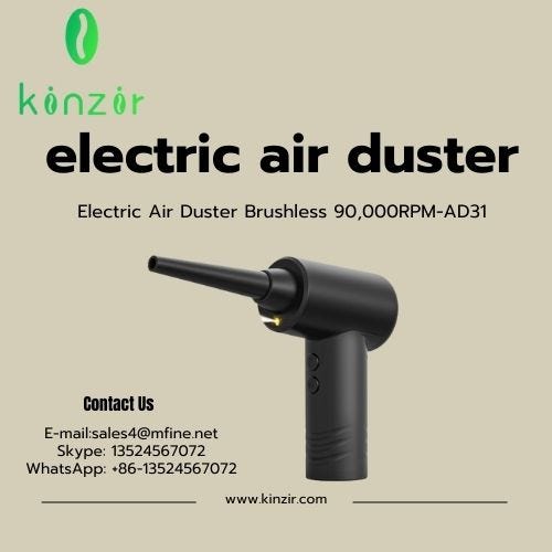 Introducing Kinzir’s Powerful Electric Air Duster — Keep Your Workspace