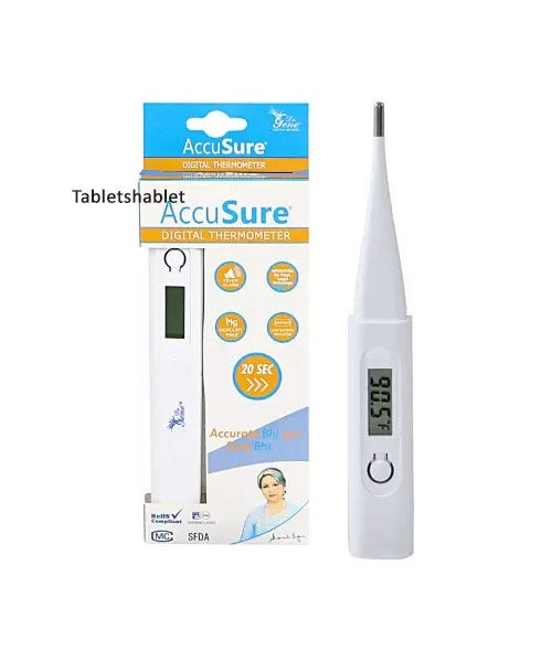 Buy AccuSure Digital Thermometer MT4153 Tablet Online TabletShablet
