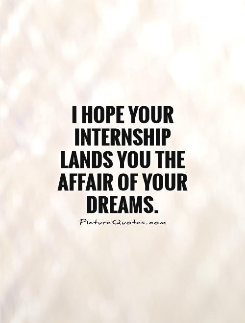 Why are internships important education is something that serves as a 