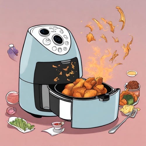 Ninja AF101 Air Fryer that Crisps, Roasts, Reheats, & Dehydrates, for  Quick, Easy Meals, 4 Quart Capacity, & High Gloss Finish, Grey