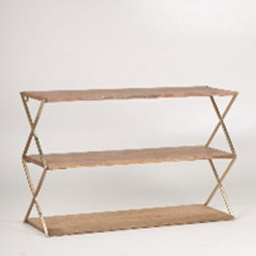 Iron Wood Rack