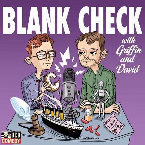 Introducing thing of the week and a bit about the blank check podcast