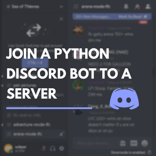 Dev Diary - Server List Discord Bot