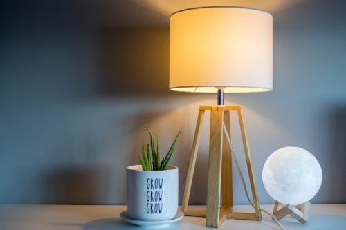 lampa styl skandynawski