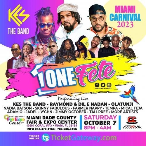 One Fete Miami Carnival Ricktoronto Medium