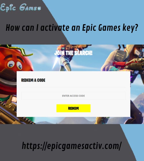 How Do I Activate Epic Games Using  -  Epiicgamesactive - Medium