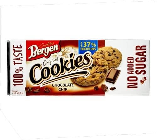 Bergen Cookies بشوكلت شيبس خالي من السكر — تسوق الآن - Emma Pure - Medium
