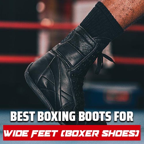 Best Boxing Boots for Wide Feet (Boxer Shoes) - Starprocombat - Medium