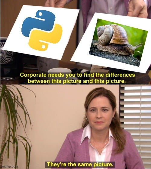 Why Is Python So Popular Despite Being So Slow By Tejo Vardhan