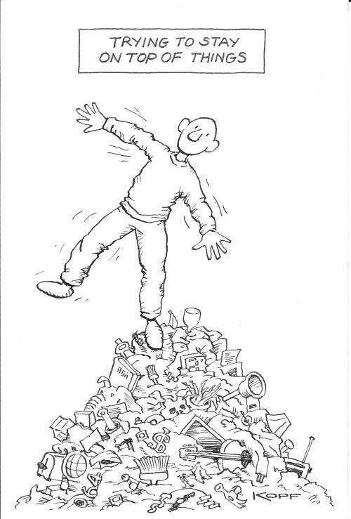 cartoon by L. J. Kopf