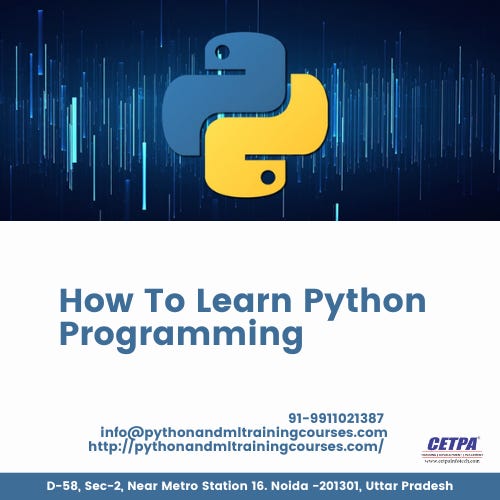 How to Learn Python Programming?. Python is the best language to learn ...