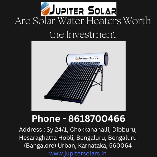 Are Solar Water Heaters Worth the Investment? by Jupiter solar Medium