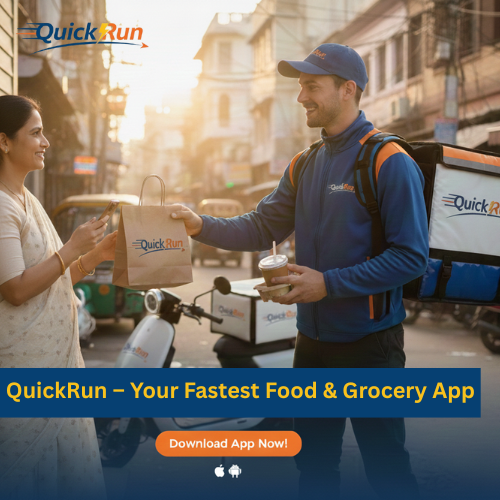 quickrun app: india ka smart online delivery solution