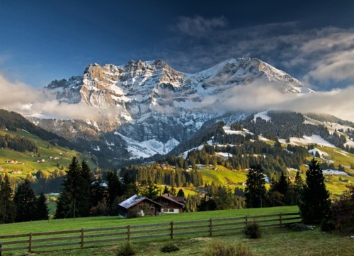 The Alps, Adelboden, Switzerland