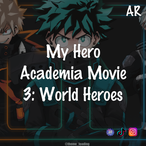My Hero Academia Movie Collection (3 Films)