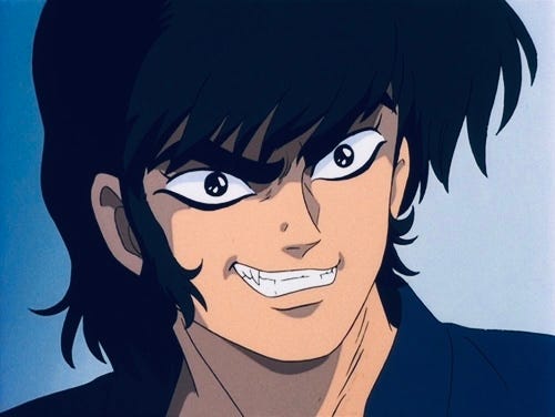 80s Akira about to say something quippy (Copyright Discotek Media used under Fair Use)