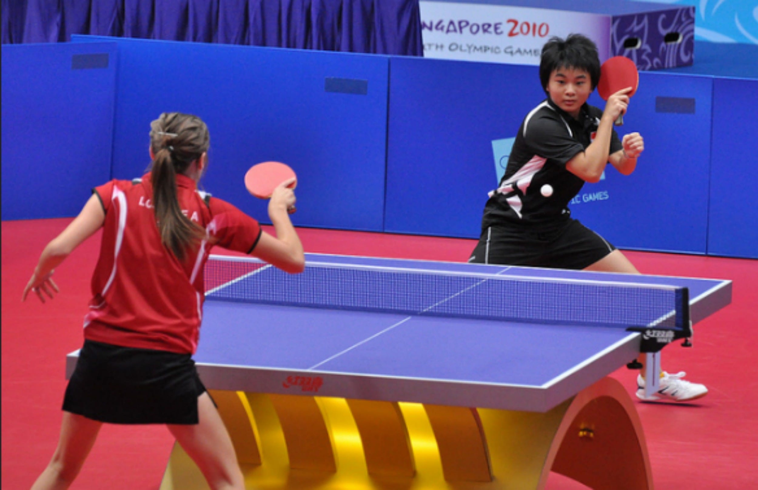 Practicing Alone, Table Tennis